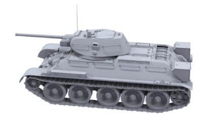 Picture of BORDER MODEL BT009  T-34 screened (type 1) &T-3476 Wooden box limited edition