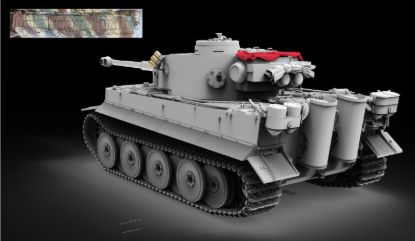 Picture of BORDER MODEL BT010 Tiger I  BATTLE OF KURSK  1/35