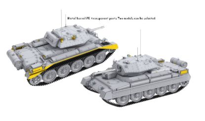 Picture of BORDER MODEL BT012  British cruiser tank, crusader MKIII  1/35