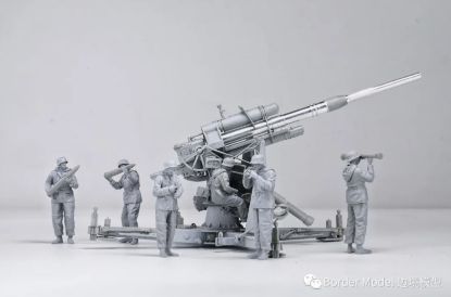 Picture of Flak 36 88Gun Metal Box with Metal Gun  1/35