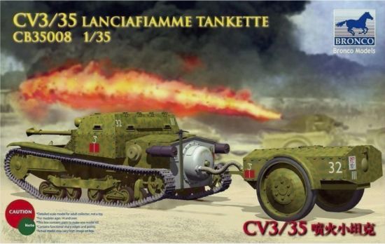 Picture of CV L3/35 Lanciafiamme Tankette