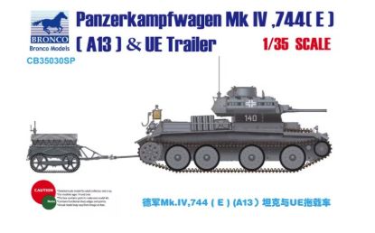 Picture of Panzerkampfwagen Mk.IV, 744(E)(A13) & UE Fuel Tank Trailer