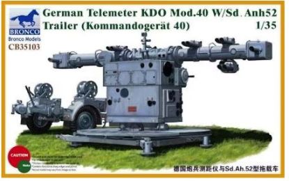 Picture of Germany Telemeter KDO Mod.40 w/Sd.Anh 52 Trailer (Kommando-Gerät 40)