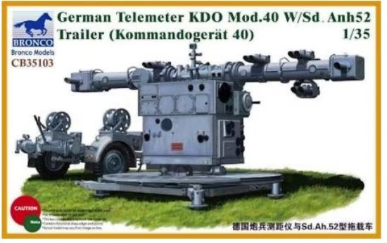 Picture of Germany Telemeter KDO Mod.40 w/Sd.Anh 52 Trailer (Kommando-Gerät 40)