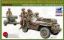 Picture of British 6 Pdr Anti-Tank Gun( Airborne)With 1/4 Ton Truck & Crew