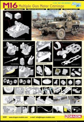 Picture of M16 Halftrack Multiple Gun Motor Carriage Smart Kit