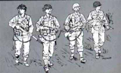 Picture of U.S. INFANTRY, 2nd ARMORED DIVISION (NORMANDY 1944)