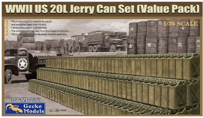 Picture of WWII US20L Jerrycan set valuepack