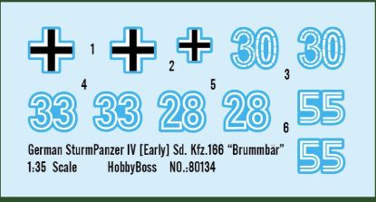 Picture of Germany SturmPanzer IV early  Sd. Kfz.166 "Brummbar"