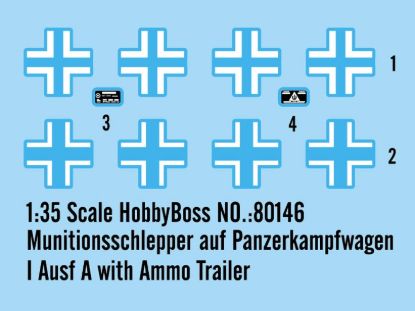 Picture of Munitionsschlepper auf Panzerkampfwagen I Ausf A with Ammo Trailer