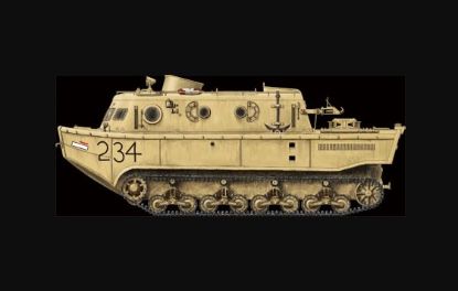 Picture of Germany Land-Wasser-Schlepper ( LWS) amphibious tractor early production