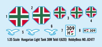 Picture of Hungarian Light Tank 38M Toldi I(A20)