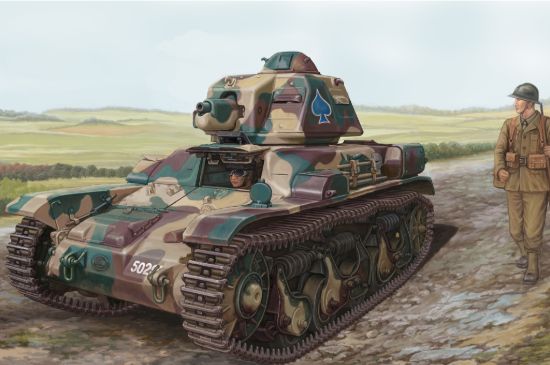 Picture of French R35 Light Tank Infantry 
