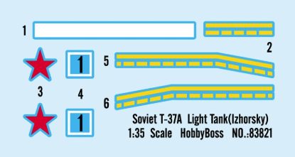 Picture of Soviet T-37A  Light Tank(Izhorsky)