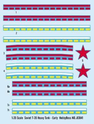 Picture of Soviet T-35 Heavy Tank - early