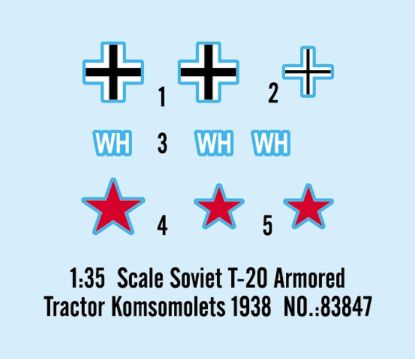 Picture of Soviet T-20 Armored Tractor Komsomolets 1938