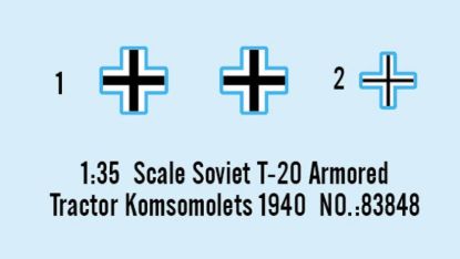 Picture of Soviet T-20 Armored Tractor Komsomolets 1940