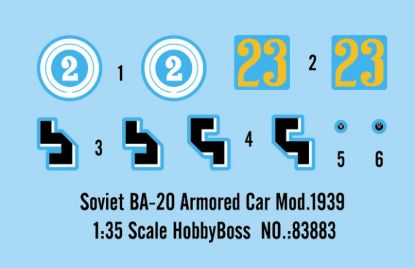 Picture of Soviet BA-20 Armored Car Mod.1939