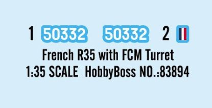 Picture of French R39 Light Infantry Tank with FCM turret