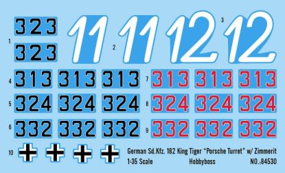 Picture of Germany Sd.Kfz.182 King Tiger Porsche turret w/zimmerit