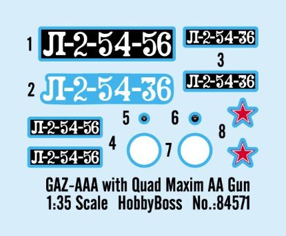 Picture of GAZ-AAA with Quad Maxim AA Gun