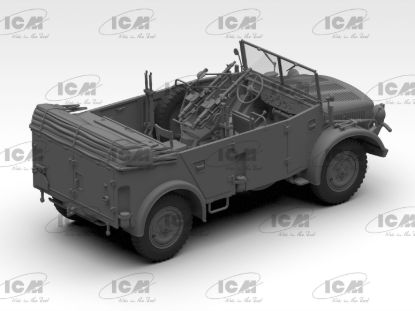 Picture of s.E.Pkw Kfz.70 with Zwillingssockel 36, WWII Germany Military Vehicle