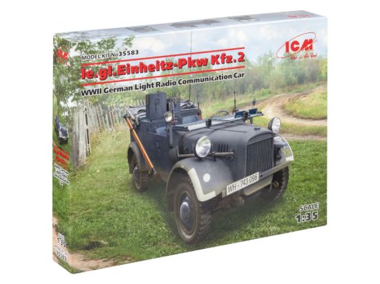 Picture of le.gl.Einheitz-Pkw Kfz.2, WWII Germany Light Radio Communication Car 