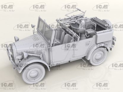 Picture of le.gl.Einheitz-Pkw Kfz.4, WWII Germany Light Anti-Aircraft Vehicle