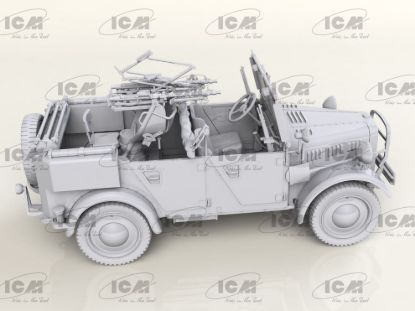 Picture of le.gl.Einheitz-Pkw Kfz.4, WWII Germany Light Anti-Aircraft Vehicle
