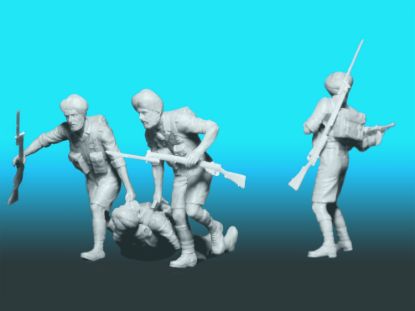 Picture of Indian Sikh Rifles (1942) (4 figures)