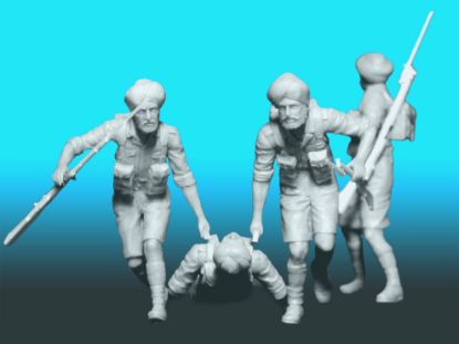 Picture of Indian Sikh Rifles (1942) (4 figures)
