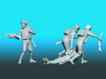 Picture of Indian Sikh Rifles (1942) (4 figures)