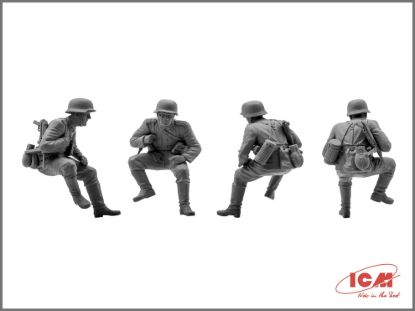 Picture of Germany Tank Riders (1942-1945),  (4 figures)
