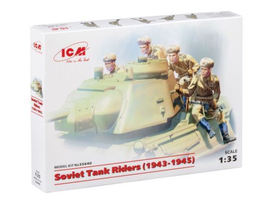 Picture of Soviet Tank Riders (1943-1945) (4 figures)