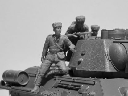 Picture of Soviet Tank Riders (1943-1945) (4 figures)