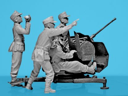 Picture of Flak 38 with Crew