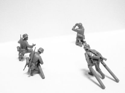 Picture of 7,62 cm Pak 36(r) with Germany Crew (4 figures)                                                                 