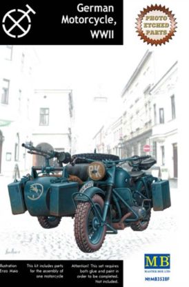 Picture of Germany Motorcycle, WWII era 