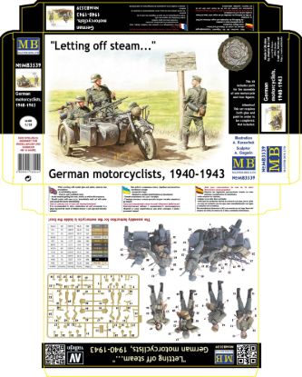 Picture of Germany motorcyclists, 1940-1943 