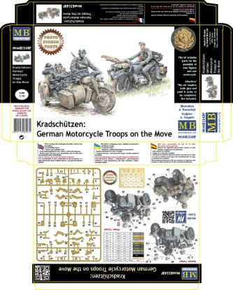 Picture of Kradschützen: Germany Motorcycle Troops on the Move
