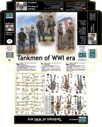 Picture of Tankmen of WWI era 