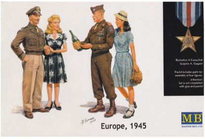 Picture of Europe, 1945 