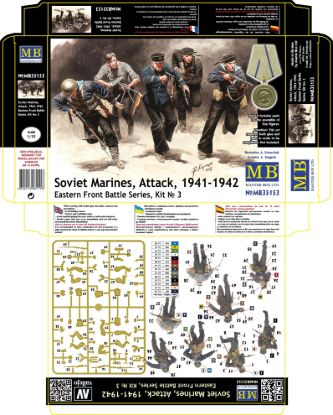 Picture of Soviet Marines, Attack, 1941-1942. Eastern Front Battle Series, Kit No.3 