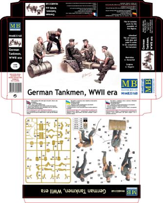 Picture of Germany Tankmen, WWII era 