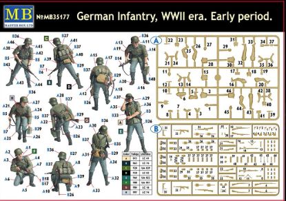 Picture of Germany Infantry, WWII era. Early period 
