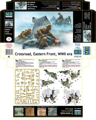 Picture of Crossroad, Eastern Front, WWII era 