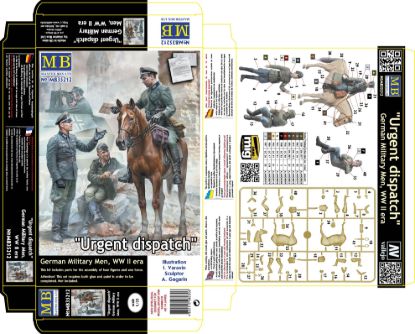 Picture of Urgent Dispatch. Germany Military Men, WW II era 