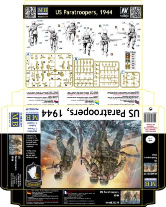 Picture of US Paratroopers, 1944 