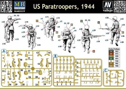 Picture of US Paratroopers, 1944 
