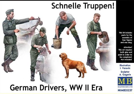 Picture of Schnelle Truppen. Germany Drivers, WW II Era 